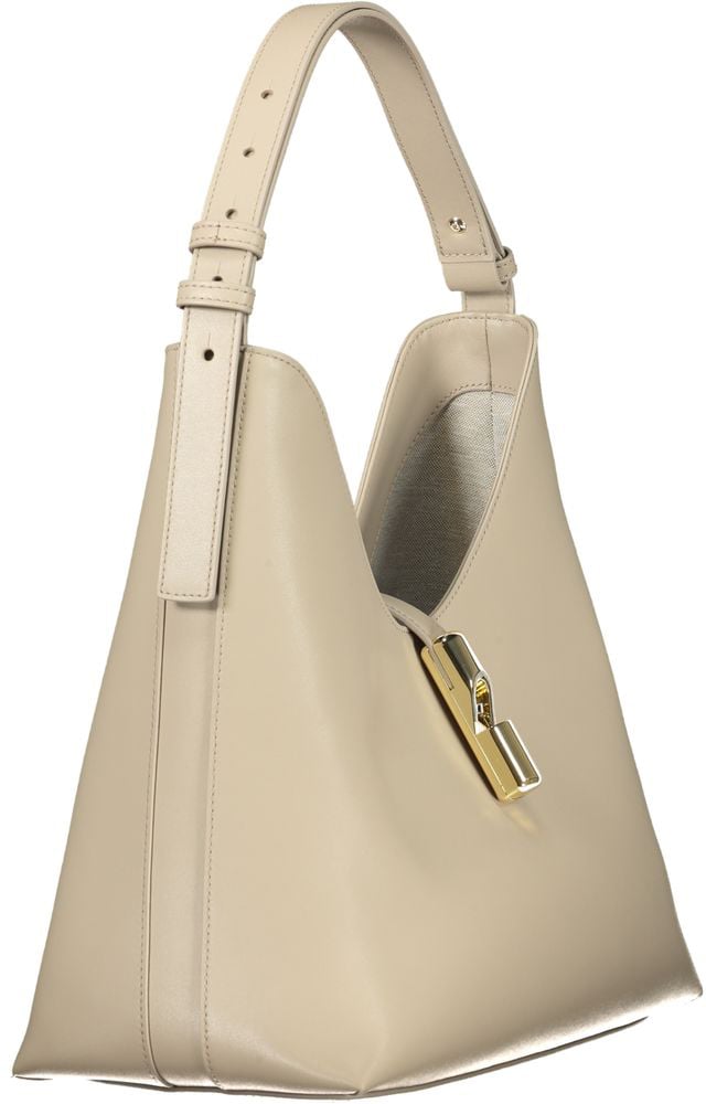 Furla Furla Beige Leather Women Handbag Beige