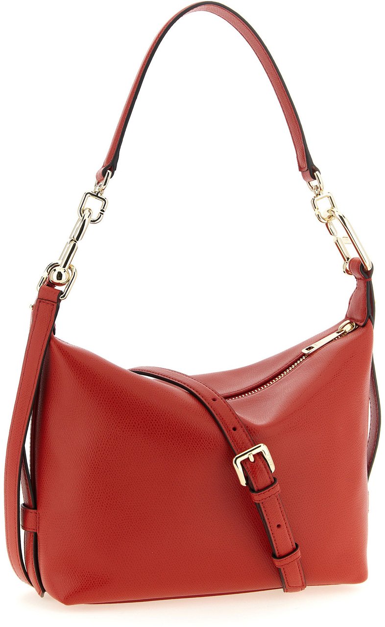 Furla Multicolor Calfskin Shoulder Bag Roze
