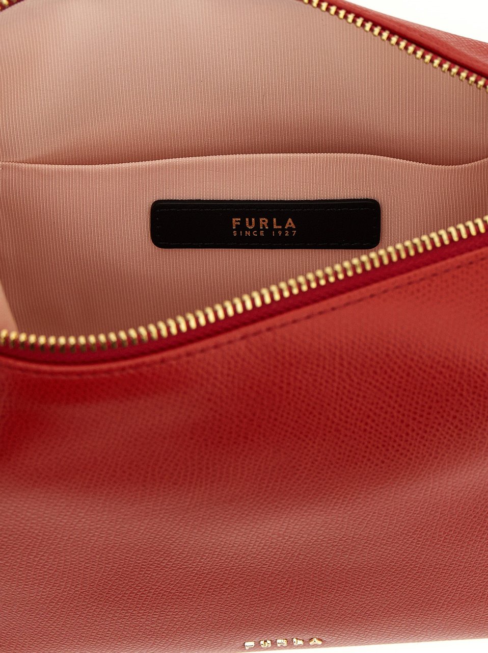 Furla Multicolor Calfskin Shoulder Bag Roze