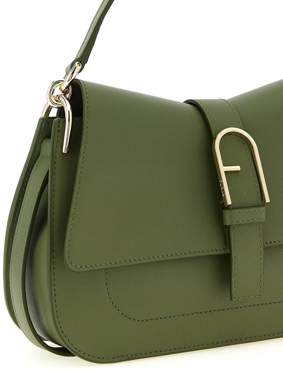 Furla Bicolor Calfskin Shoulder Bag Divers
