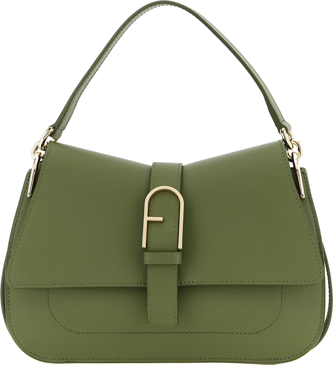 Furla Bicolor Calfskin Shoulder Bag Divers