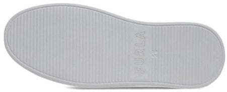 Furla White Polyethylene Low Top Sneakers Wit