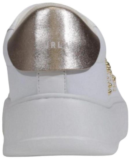 Furla White Polyethylene Low Top Sneakers Wit