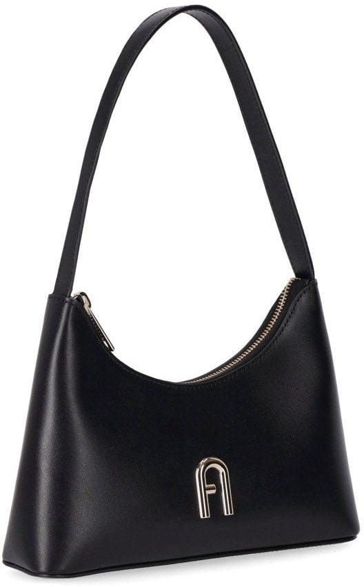 Furla Furla Diamante Mini Shoulder Bag Nero Zwart