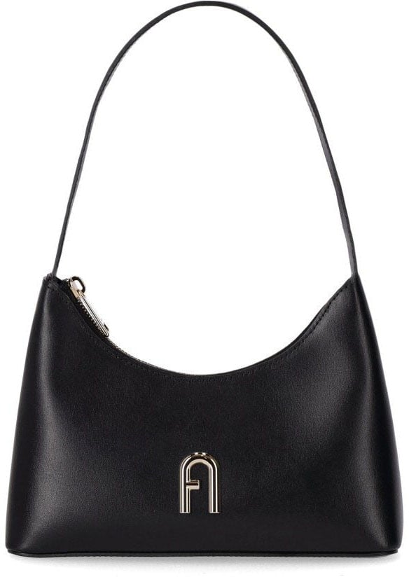 Furla Furla Diamante Mini Shoulder Bag Nero Zwart