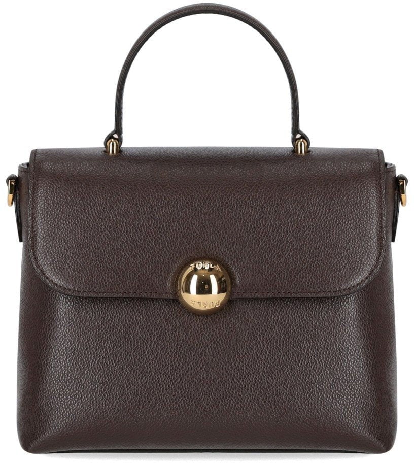 Furla FURLA MOONLIGHT S CHOCOLATE HANDBAG Bruin