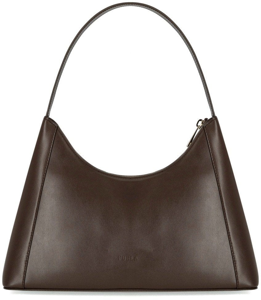 Furla Furla Diamante S Shoulder Bag Espresso Bruin