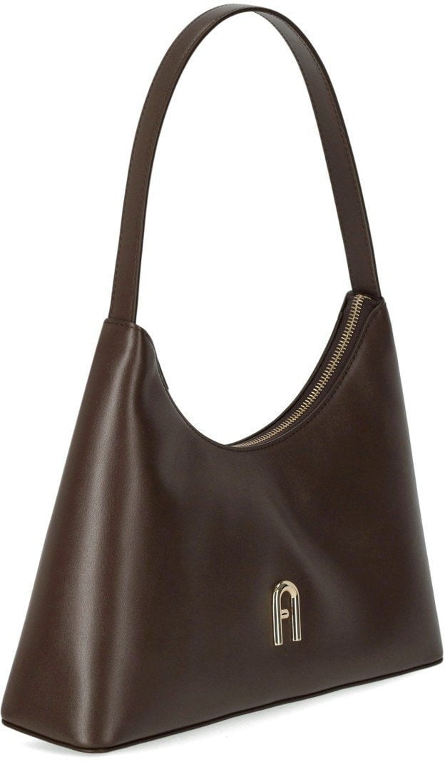 Furla Furla Diamante S Shoulder Bag Espresso Bruin