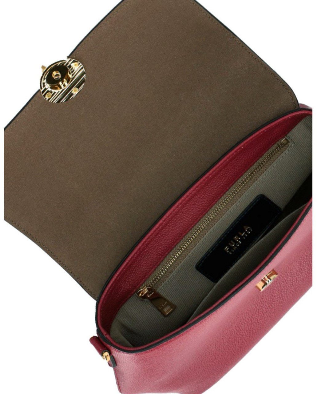 Furla Furla Moonlight S Top Handle Ciliegia D Wit