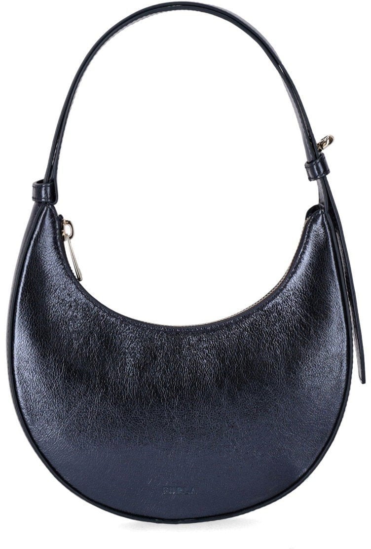 Furla Furla Delizia Mini Shoulder Bag Grigio Blu Grijs