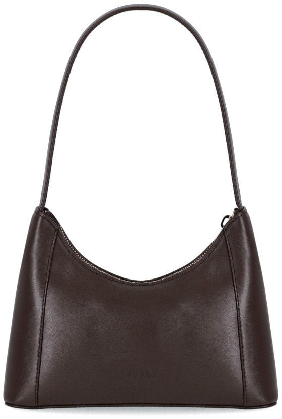 Furla Furla Diamante Mini Shoulder Bag Espresso Bruin