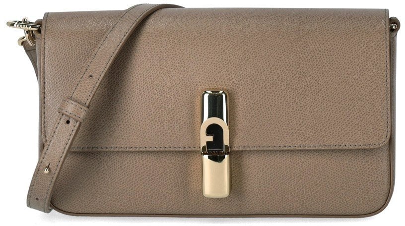 Furla Furla Iride S Crossbody Greige Grijs