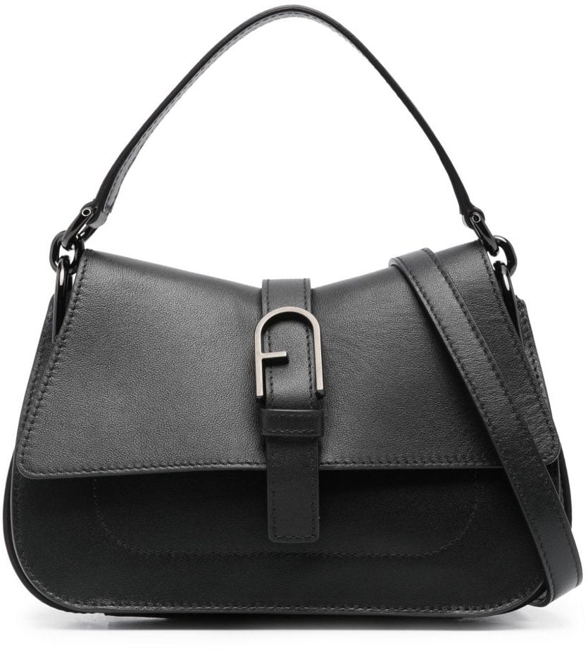 Furla Furla Flow Mini Top Handle Nero Zwart
