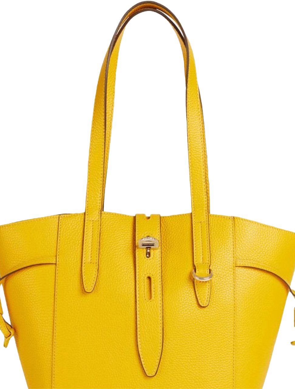 Furla Net Medium Logo Tote Bag Geel