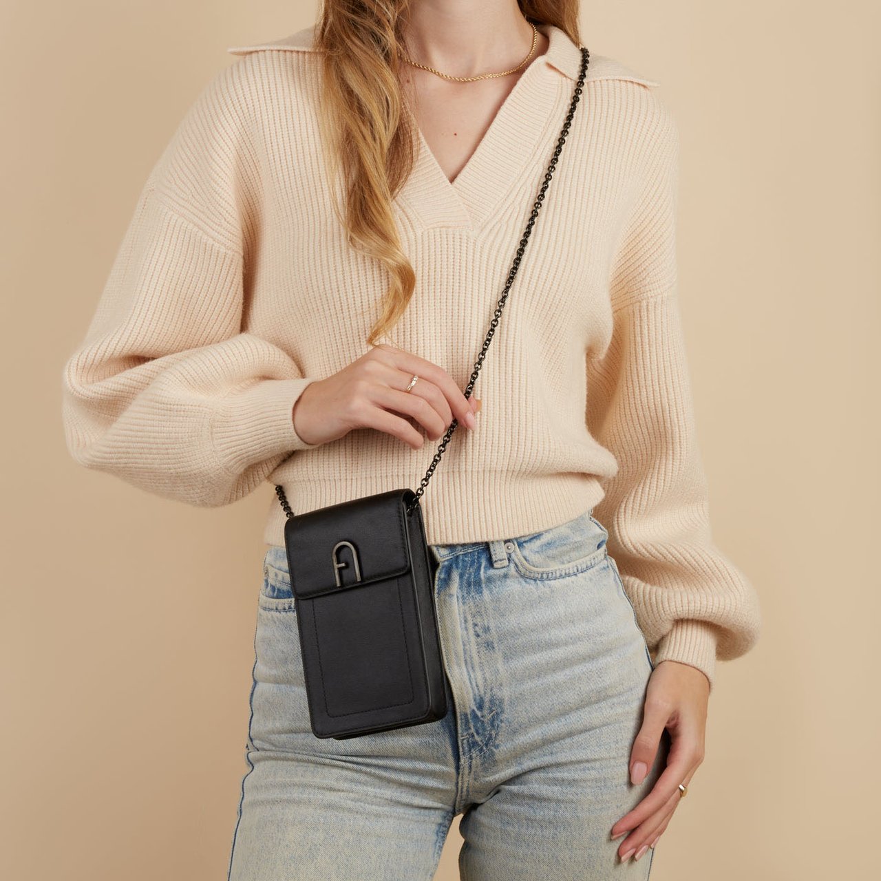 Furla Flow - Tas - Zwart Zwart