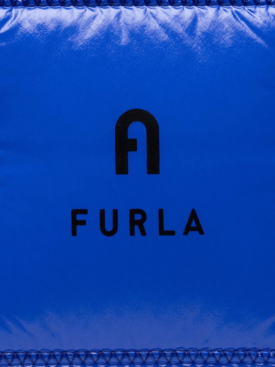 Furla Opportunity Logo Large Tote Bag Blauw
