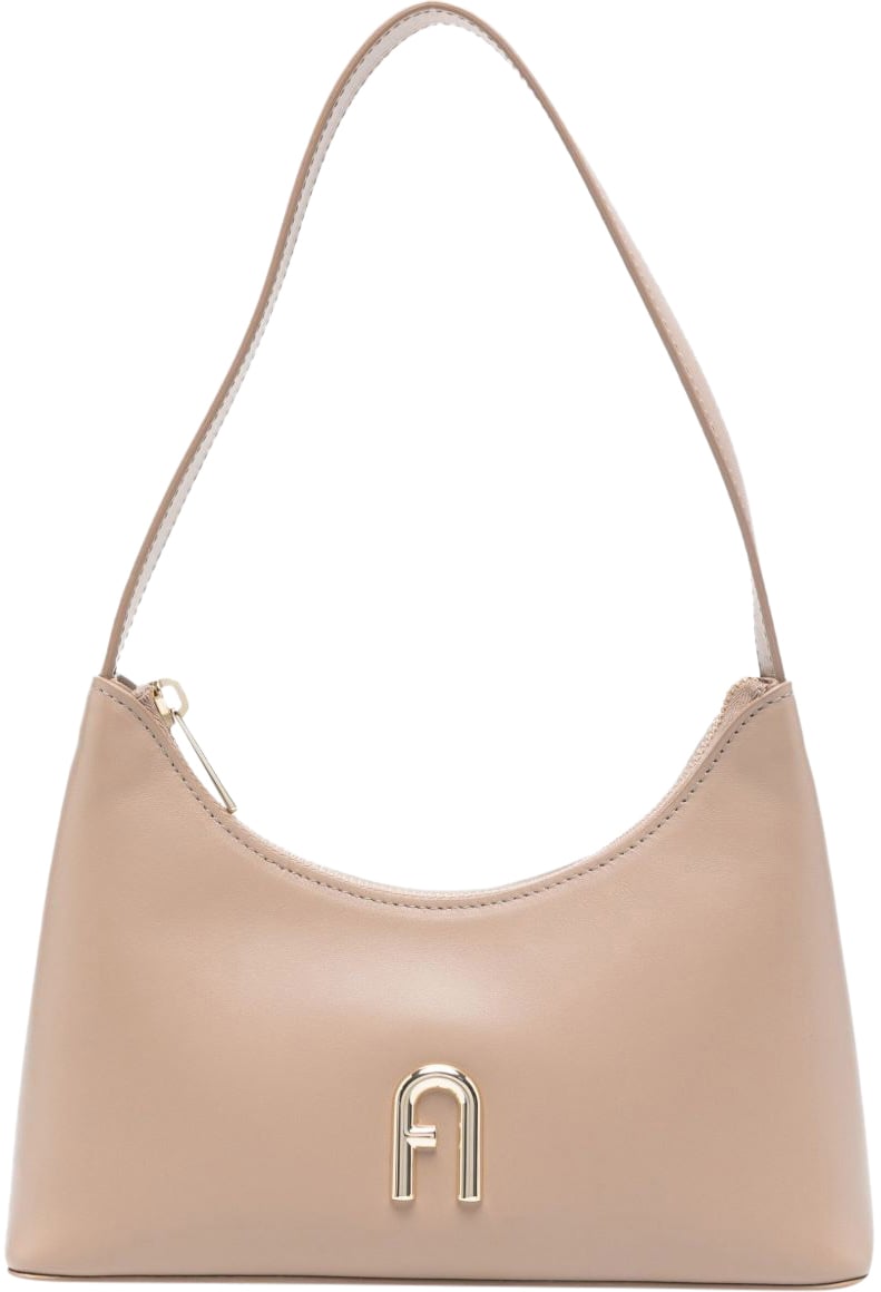 Furla Furla Diamante Mini Shoulder B Greige Grijs