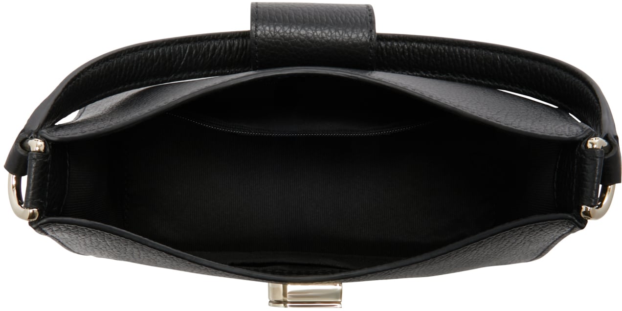 Furla 1927 Runderleer Handtas Zwart