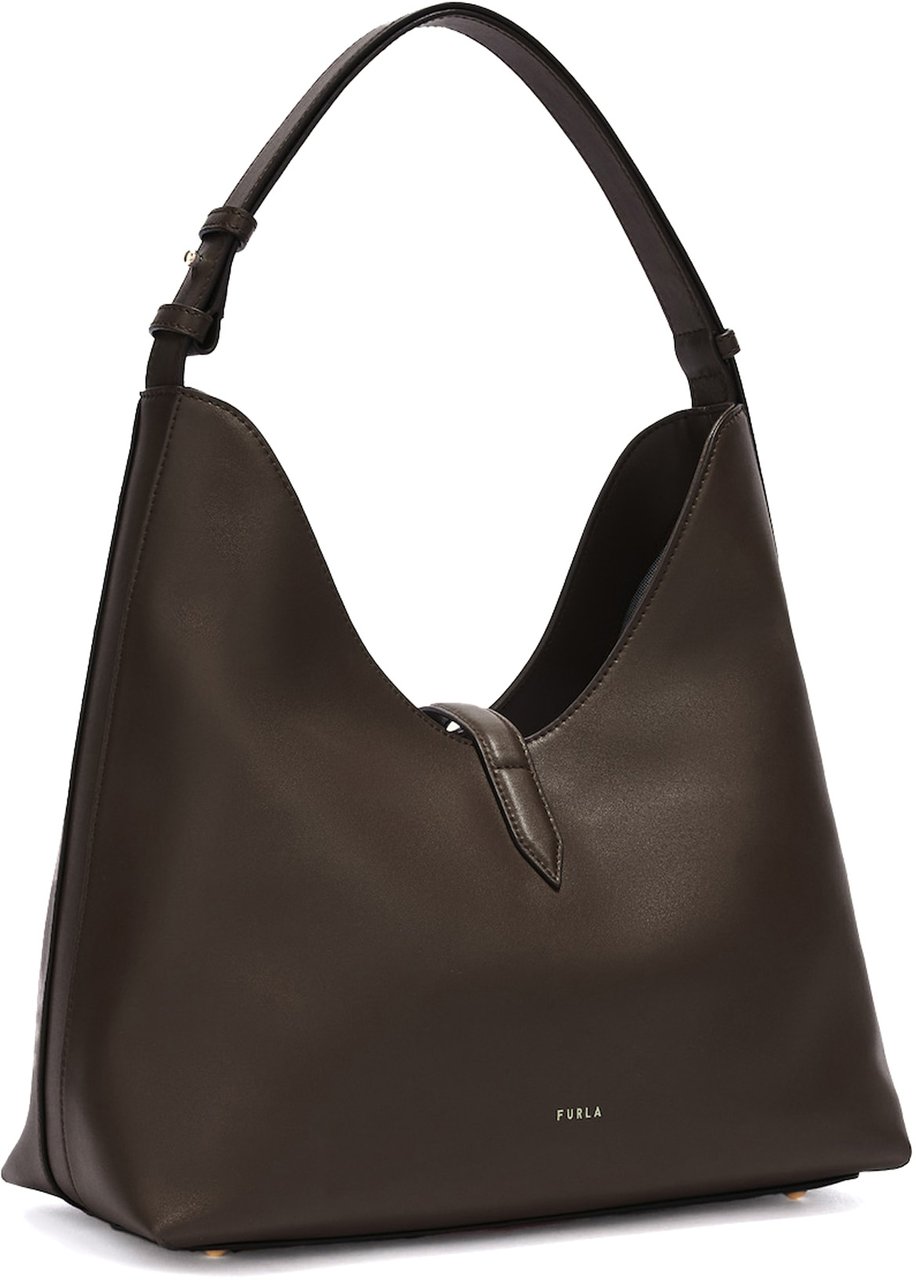Furla Furla Goccia M Hobo Cioccolato Bruin