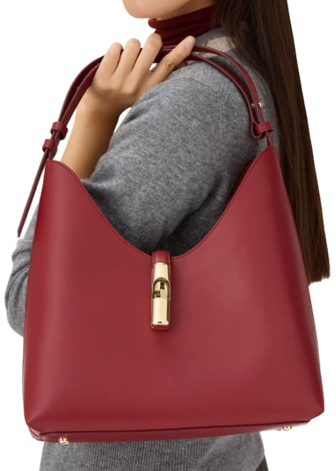 Furla Furla Goccia M Hobo Ciliegia D Rood