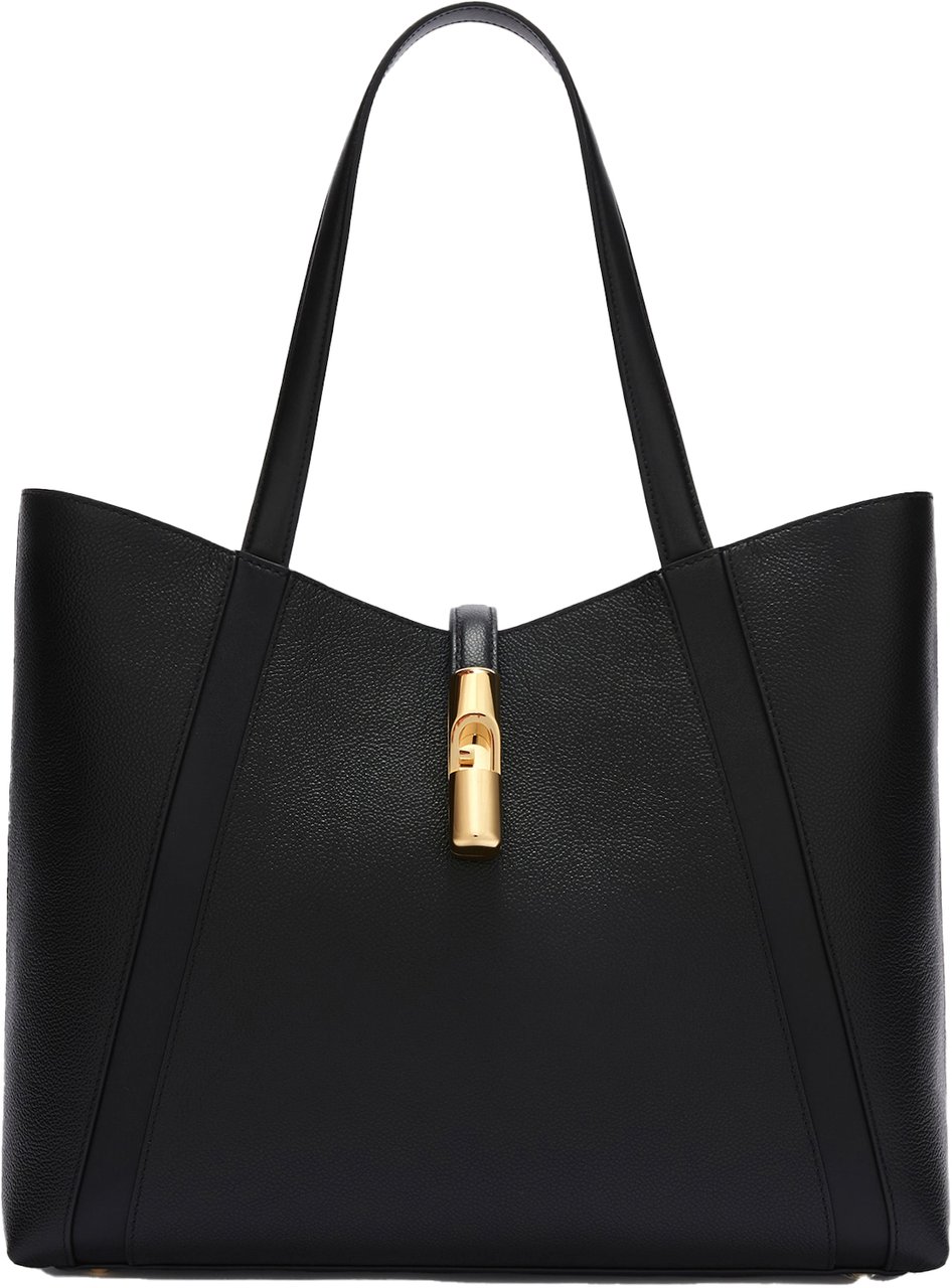 Furla Furla Goccia L Tote Nero Zwart