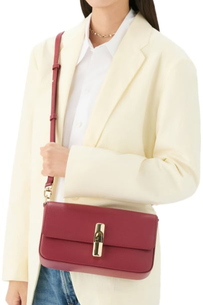 Furla Furla Iride S Crossbody Ciliegia D Rood