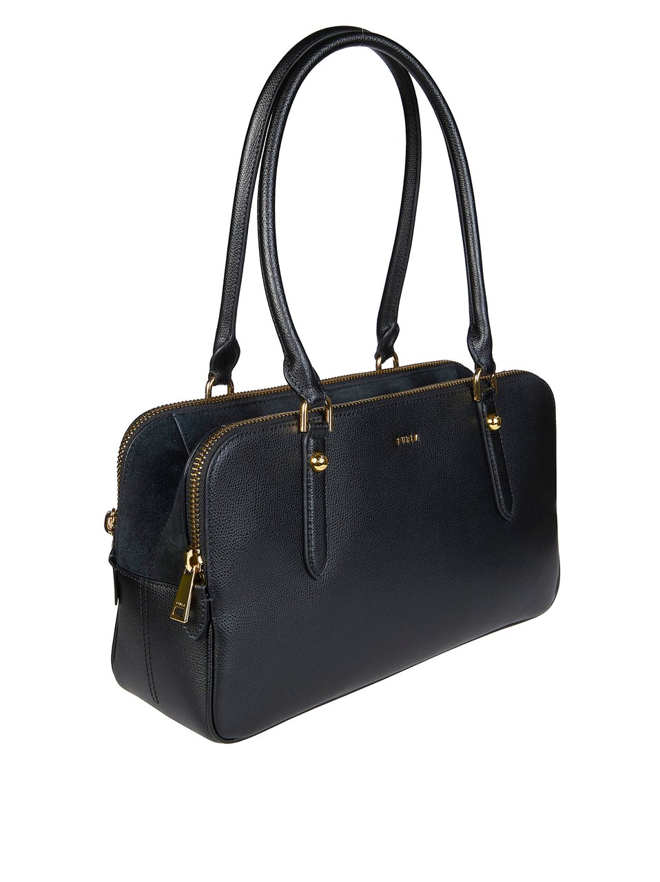 Furla Giulia M Buckle Details Bag Grijs