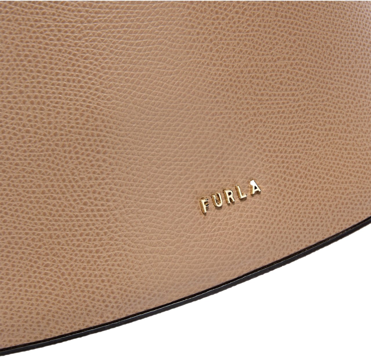 Furla Furla roxie s leather bucket bag, toffe color Bruin