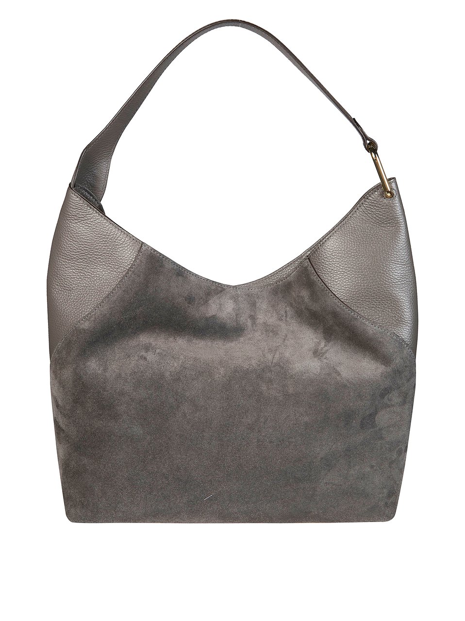 Furla Grey Furla Lara L Hobo Bag Grijs