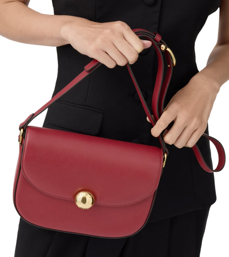 Furla Furla Moonlight S Crossbody Round Ciliegia D Rood