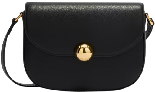 Furla Furla Moonlight S Crossbody Round Nero Zwart