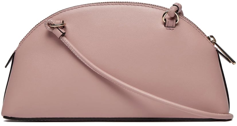 Furla Camelia Logo Plaque Mini Crossbody Bag Roze