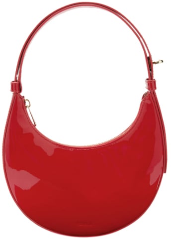 Furla Furla Delizia Mini Shoulder Bag Rosso Rood