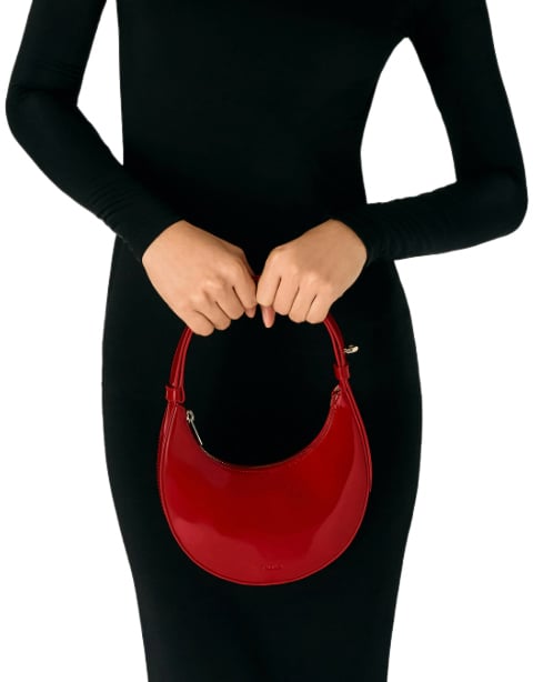 Furla Furla Delizia Mini Shoulder Bag Rosso Rood