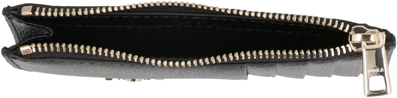 Furla Furla Camelia Leather card holder Zwart