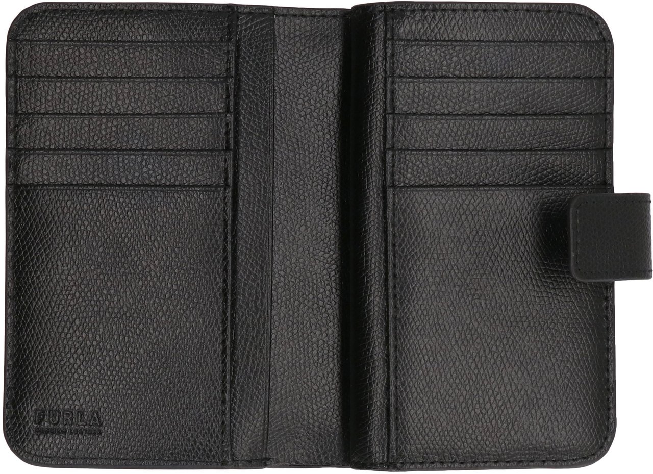Furla Camelia leather wallet Zwart