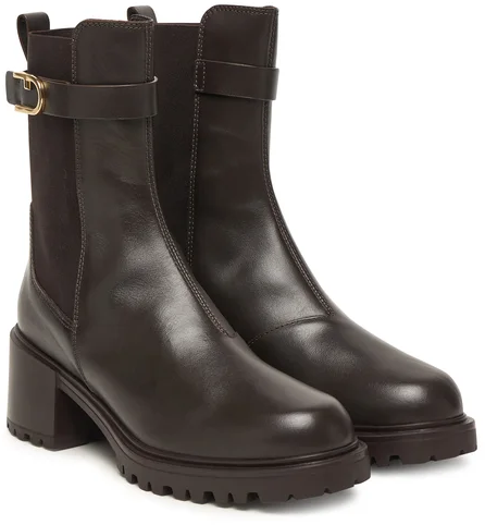 Furla Furla Urban Chic Boot T.45 Dark Coffee Bruin