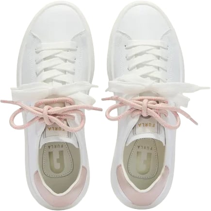 Furla Sneakers Beige Wit