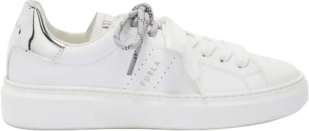Furla Sneakers Beige Wit