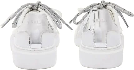 Furla Sneakers Beige Wit