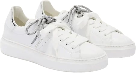 Furla Sneakers Beige Wit