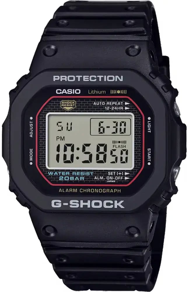 G-Shock Casio G Shock Horloge DW-500R-1AER Digitaal Zwart Zwart