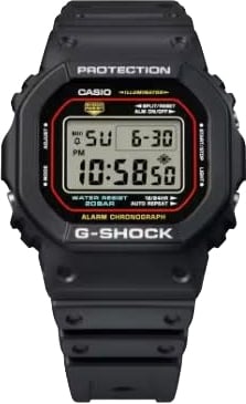 G-Shock Casio G-Shock Horloge DW-5600RL-1ER Digitaal Zwart 49mm Waterdichtheid 20m Zwart