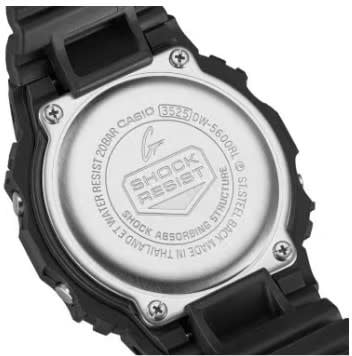 G-Shock Casio G-Shock Horloge DW-5600RL-1ER Digitaal Zwart 49mm Waterdichtheid 20m Zwart