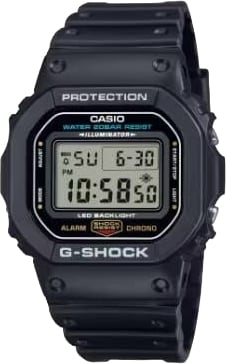 G-Shock Casio G-Shock Horloge DW-5600UE-1ER Digitaal Zwart Horloge 43mm Waterdichtheid 20m Zwart