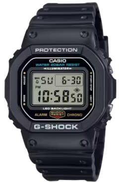 G-Shock Casio G-Shock Horloge DW-5600UE-1ER Digitaal Zwart Horloge 43mm Waterdichtheid 20m Zwart