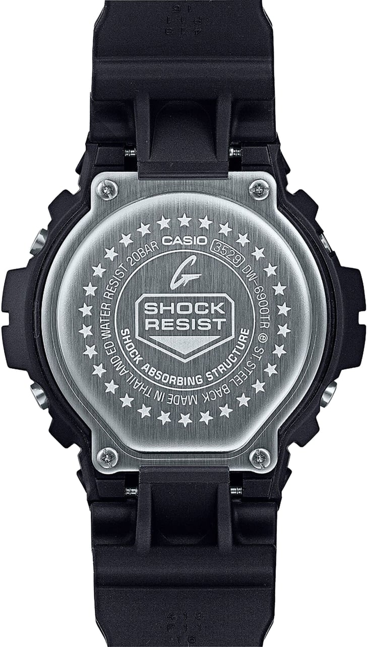G-Shock G Shock Horloge DW-6900U-1ER Digitaal 200m Waterdicht Zwart Divers