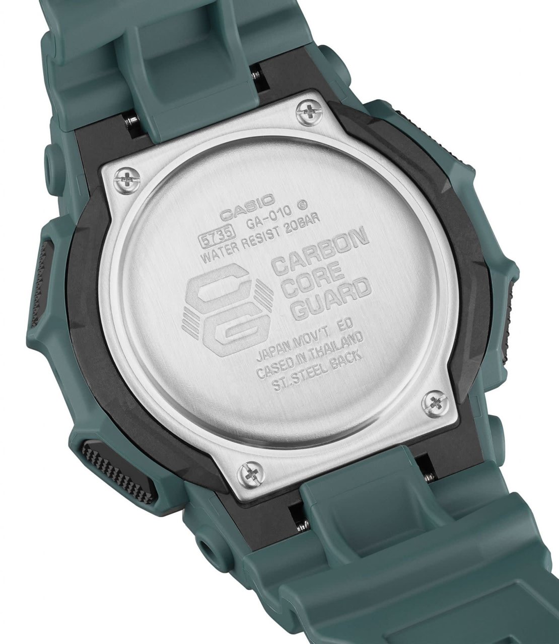 G-Shock G Shock Horloge GA-010-2AER Analoog Digitaal Patrol 200m Waterdicht Divers