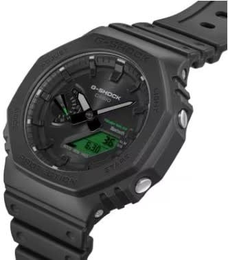 G-Shock Casio G-Shock Horloge GA-B2100BEG-1AER Black Electro Green Analoog Digitaal Zwart 42mm Zwart