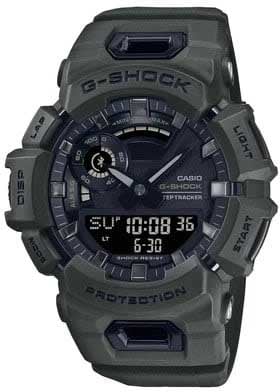 G-Shock Casio G-Shock Horloge GBA-900UU-3AER Analoog Digitaal Army Green met Zwarte Accenten Divers